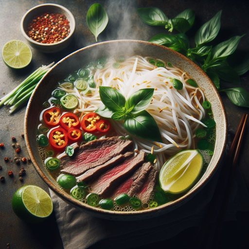 Sopa de Pho, plato típico de Vietnam
