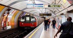 Captan el estado emocional de los viajeros del metro en Londres