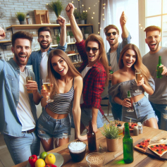 10 Consejos para Beber con Prevención en Reuniones en Casa