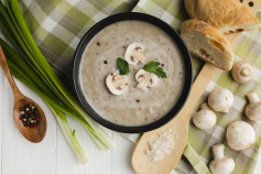 Crema de Champiñones
