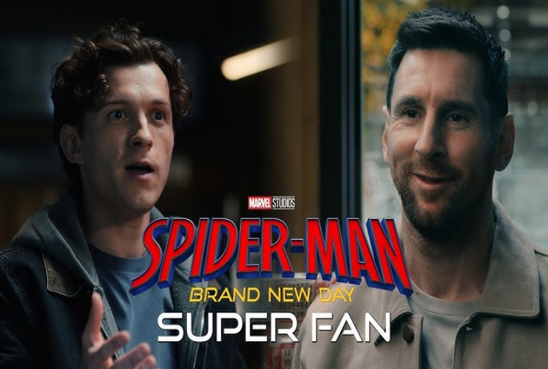 Messi y Spider-Man unen fuerzas: el campeón del mundo conquista ahora el universo Marvel