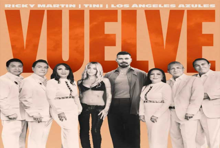 “Vuelve” renace en clave de cumbia: Ricky Martin, TINI y Los Ángeles Azules reinventan un clásico