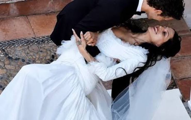 Matty Healy y Gabbriette sellan su historia de amor con una boda de estilo inolvidable