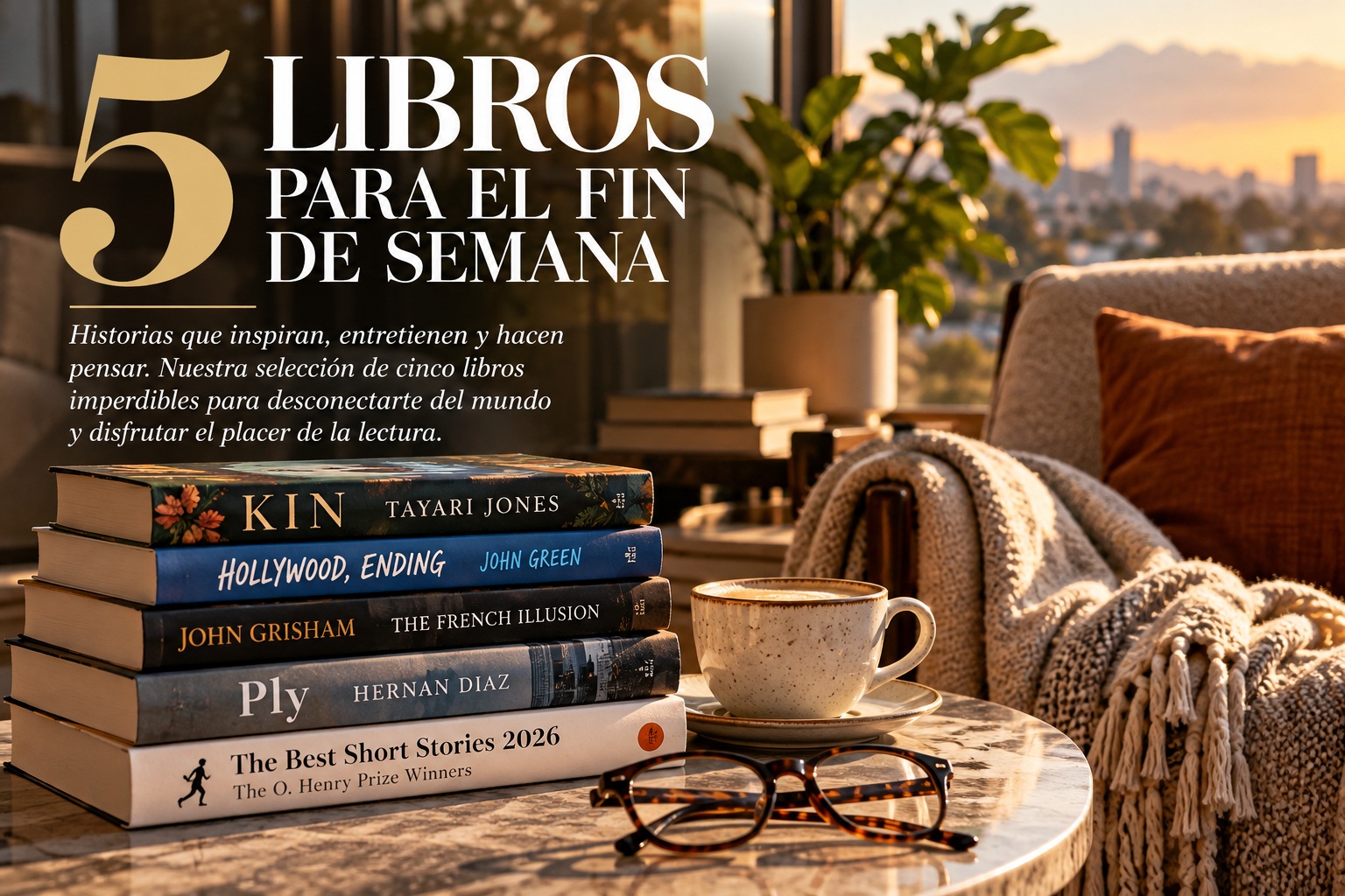 Cinco libros para desconectarse del mundo este fin de semana